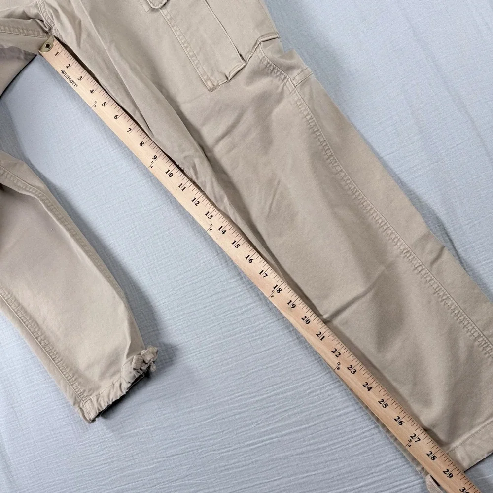 Y2K American Eagle Mens‎ Cargo Pants 29x32 (30x29) Original Straight Khaki Tan